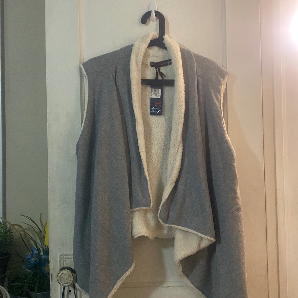 Gray vest